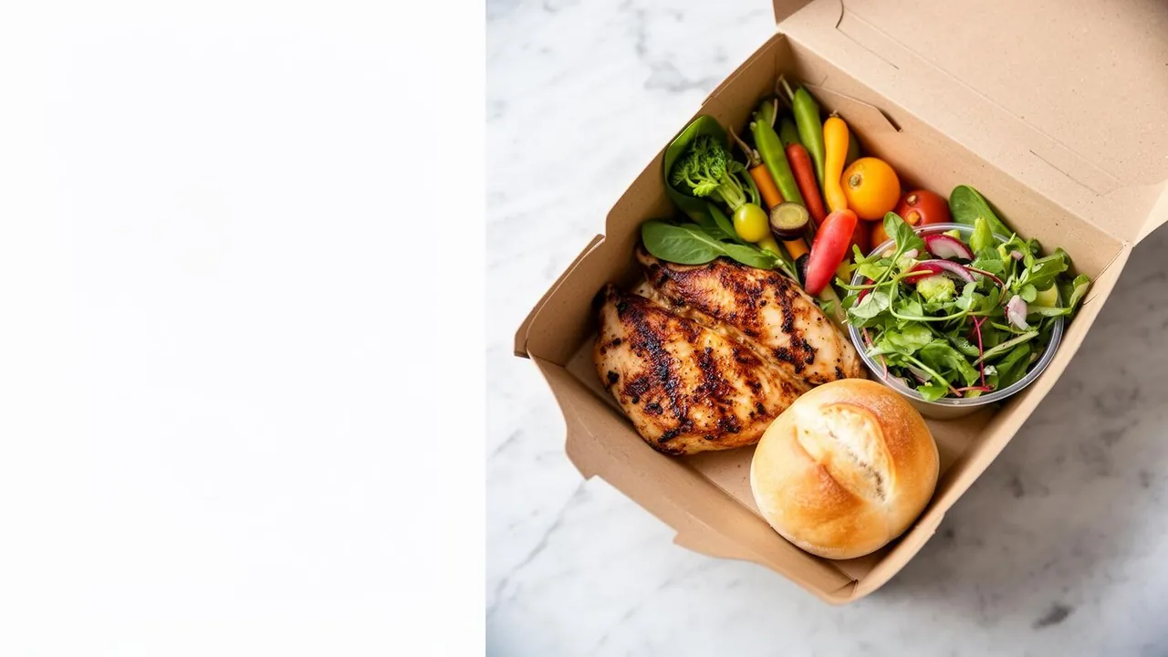 Boxed meal catering San Rafael conference delivery with stacked individually sealed lunch boxes